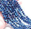 6X3MM Blue Hematite Gemstone Side Drill Hexagon Tube Loose Beads 16 inch Full Strand (80000172-A42)