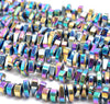 12X5MM Rainbow Hematite Gemstone Nugget Loose Beads 15.5 inch Full Strand (80000184-A42)