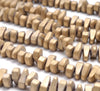 12X5MM Matte Gold Hematite Gemstone Nugget Loose Beads 15.5 inch Full Strand (80000252-A46)