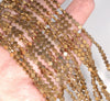 3X1MM Bronze Hematite Gemstone Leaf Clover Loose Beads 16 inch Full Strand (80000280-A47)