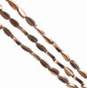 8X4MM Bronze Hematite Gemstone Pinnate Leaf Loose Beads 16 inch Full Strand (80000320-A44)