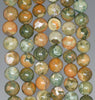 8MM Rhyolite Gemstone Round Loose Beads 7.5 inch Half Strand (80000434 H-A69)