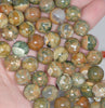 10MM Rhyolite Gemstone Round Loose Beads 15.5 inch Full Strand (80000435-A69)