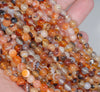 6MM Orange Montana Agate Gemstone Round Loose Beads 15 inch Full Strand (80000453-A67)