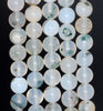 8MM Green Moss Agate Gemstone Round Loose Beads 7 inch Half Strand (80000455 H-A67)