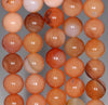 12MM Orange Montana Agate Gemstone Round Loose Beads 15 inch Full Strand (80000463-A76)