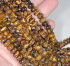 6X4MM Yellow Tiger Eye Gemstone Grade AB Rondelle Loose Beads 16 inch Full Strand (80000487-A71)