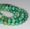 8MM Green Chrysoprase Gemstone Round Loose Beads 7 inch Half Strand (80000527 H-A70)