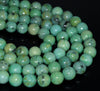 8MM Light Green Chrysoprase Gemstone Grade A Round Loose Beads 7 inch Half Strand (80000528 H-A70)