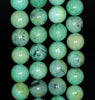 8MM Light Green Chrysoprase Gemstone Grade A Round Loose Beads 15.5 inch Full Strand (80000528-A70)