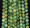 8MM Green Chrysoprase Gemstone Grade A Round Loose Beads 7 inch Half Strand (80000531 H-A71)