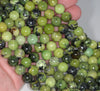 10MM Green Chrysoprase Gemstone Grade A Round Loose Beads 7.5 inch Half Strand (80000539 H-A70)