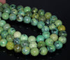 10MM Green Chrysoprase Gemstone Round Loose Beads 7.5 inch Half Strand (80000540 H-A71)