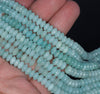 6X3MM Amazonite Gemstone Grade A Rondelle Loose Beads 16 inch Full Strand (80000543-A72)