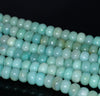 10X6MM Amazonite Gemstone Grade A Rondelle Loose Beads 16 inch Full Strand (80000545-A72)