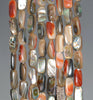 10X5MM Abalone Shell Gemstone Rectangle Loose Beads 15.5 inch Full Strand (80000564-A73)