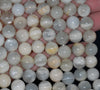 12MM Milky White Rainbow Moonstone Gemstone Grade AB Round Loose Beads 7.5 inch Half Strand (80000857 H-A78)