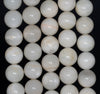 12MM Milky White Rainbow Moonstone Gemstone Grade AB Round Loose Beads 15.5 inch Full Strand (80000859-A78)