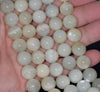 12MM White Rainbow Moonstone Gemstone Grade A Round Loose Beads 15.5 inch Full Strand (80000861-A78)