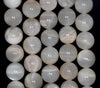 12MM Milky White Rainbow Rainbow Moonstone Gemstone Grade AB Round Loose Beads 15.5 inch Full Strand (80000863-A78)