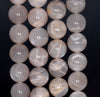 12MM Grey Moonstone Gemstone Grade AB Round Loose Beads 15.5 inch Full Strand (80000867-A78)