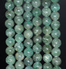 5MM Green Apatite Gemstone Round Loose Beads 15.5 inch Full Strand (80000881-A155)