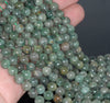 6-7MM Green Apatite Gemstone Grade AB Round Loose Beads 15.5 inch Full Strand (80000882-A155)