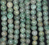 6MM Green Apatite Gemstone Grade AB Round Loose Beads 15.5 inch Full Strand (80000884-A155)