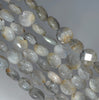 10MM Labradorite Gemstone Grade AB Faceted Flat Round Loose Beads 15 inch Full Strand (80001094-A156)