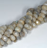 9x6MM Labradorite Gemstone Grade AB Faceted Rondelle Loose Beads 15.5 inch Full Strand (80001099-A156)