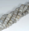 10x6MM Labradorite Gemstone Grade AB Faceted Rondelle Loose Beads 15.5 inch Full Strand (80001101-A156)