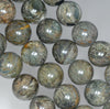 14MM Chrysoberyl Gemstone Round Loose Beads 7.5 inch Half Strand (80001106-A158)