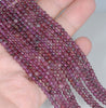 3MM Purple Garnet Gemstone Round Loose Beads 15.5 inch Full Strand (80001127-A165)