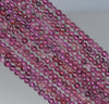 3MM Purple Garnet Gemstone Round Loose Beads 15.5 inch Full Strand (80001127-A165)