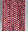 3MM Red Garnet Gemstone Round Loose Beads 15.5 inch Full Strand (80001136-A165)