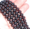 6MM Red Garnet Gemstone Grade AA Round Loose Beads 7 inch Half Strand (80001151-A111)