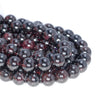 6MM Red Garnet Gemstone Grade AA Round Loose Beads 7 inch Half Strand (80001151-A111)