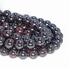 8MM Red Garnet Gemstone Grade AA Round Loose Beads 7 inch Half Strand (80001154-A111)