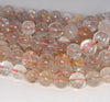 9-10MM Copper Bronze Rutilated Quartz Gemstone Grade A Round Loose Beads 15.5 inch Full Strand (80001271-A173)