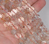 9-10MM Copper Bronze Rutilated Quartz Gemstone Round Loose Beads 15.5 inch Full Strand (80001272-A173)