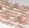 9-10MM Copper Bronze Rutilated Quartz Gemstone Round Loose Beads 15.5 inch Full Strand (80001272-A173)