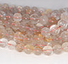 10-11MM Copper Bronze Rutilated Quartz Gemstone Grade A Round Loose Beads 15.5 inch Full Strand (80001275-A173)