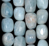 19X14-16X12MM Aquamarine Gemstone Grade AB Irregular Nugget Loose Beads 7.5 inch Half Strand (80001301-A101)