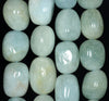 20X15-17X14MM Aquamarine Gemstone Grade A Irregular Nugget Loose Beads 7.5 inch Half Strand (80001305-A110)