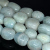 20X15-17X14MM Aquamarine Gemstone Grade A Irregular Nugget Loose Beads 7.5 inch Half Strand (80001314-A110)