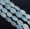 15X11MM Aquamarine Gemstone Grade AB Oval Loose Beads 15.5 inch Full Strand (80001343-A102)