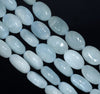 11X8MM Aquamarine Gemstone Grade AA Oval Loose Beads 15.5 inch Full Strand (80001347-A102)