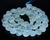 10MM Aquamarine Gemstone Grade AAA Faceted Love Heart Loose Beads 15.5 inch Full Strand (80001375-A108)