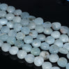 7MM Aquamarine Gemstone Grade AB Pear Loose Beads 15.5 inch Full Strand (80001384-A105)