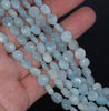 8MM Aquamarine Gemstone Grade A Pear Loose Beads 15.5 inch Full Strand (80001388-A105)